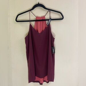 EXPRESS CAMI BLOUSE REVERSIBLE xs/tp